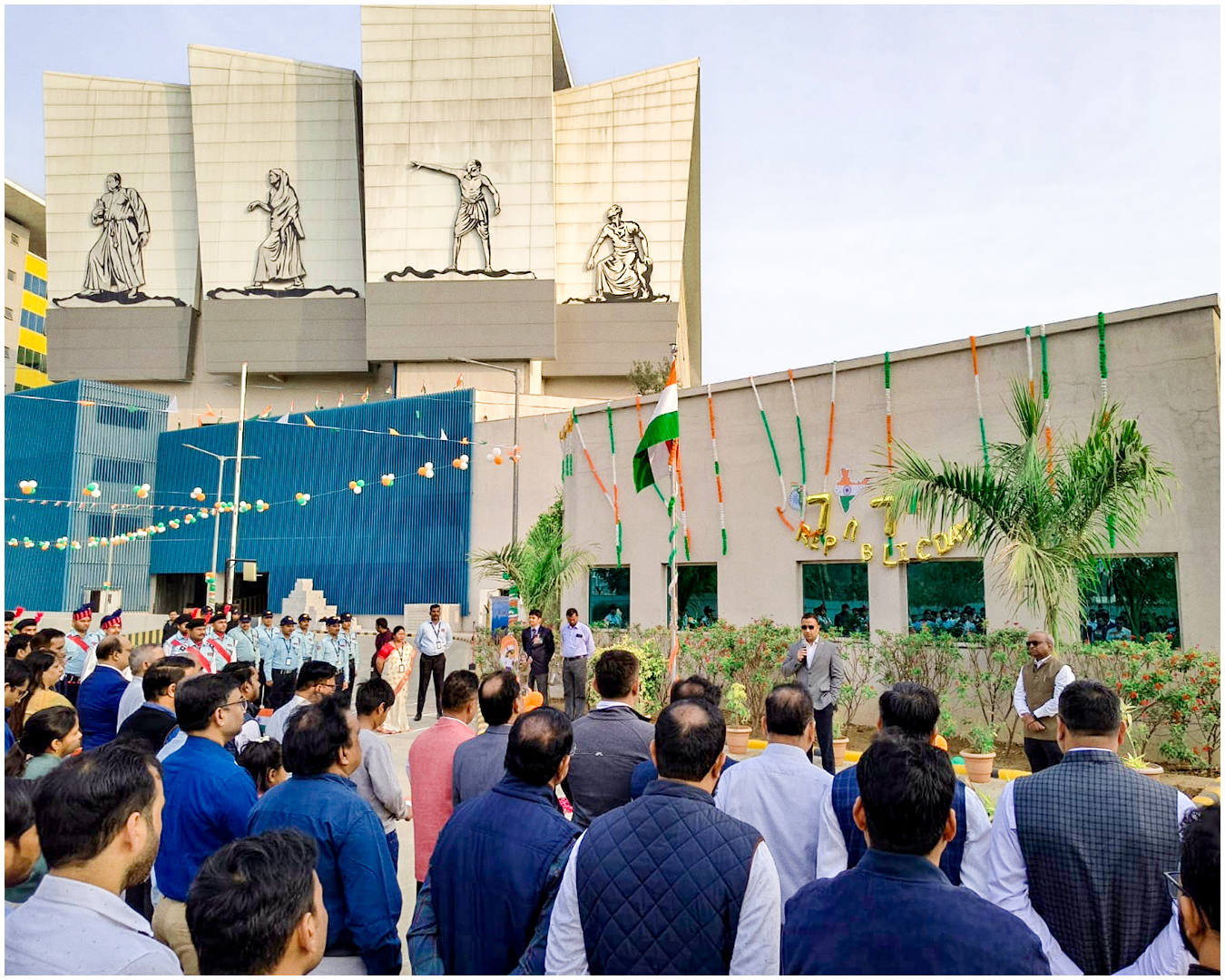 Republic Day celebrations at NHSRCL site offices